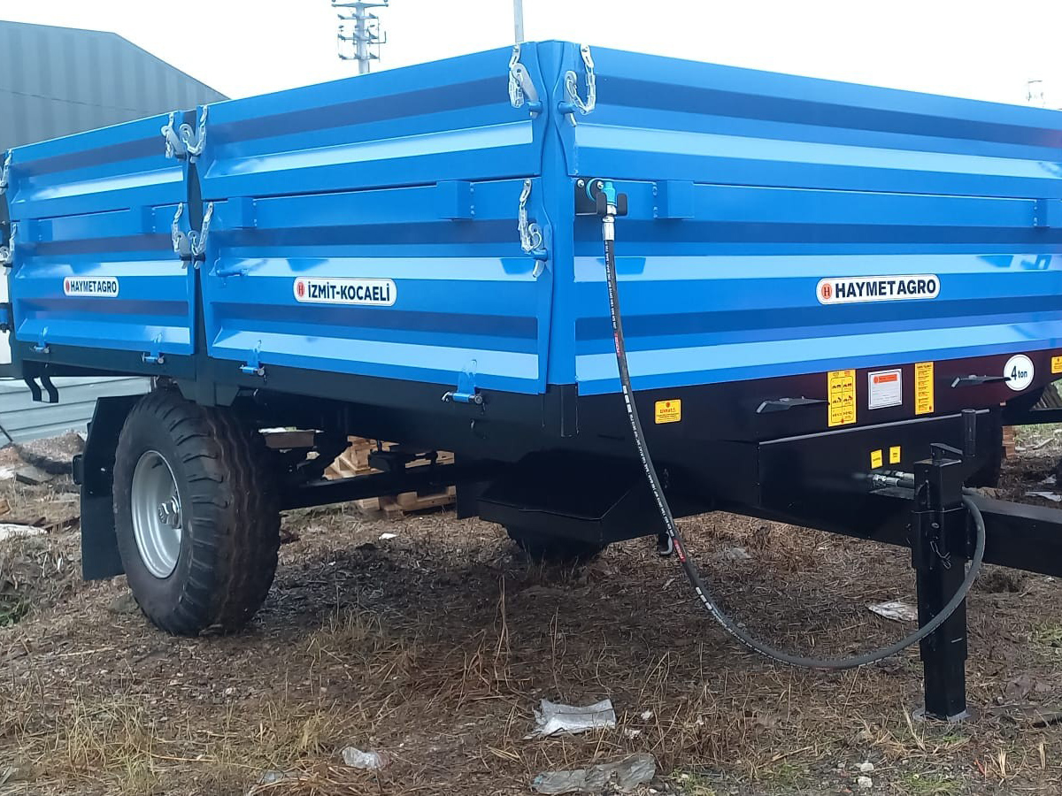Tek Dingilli Römork - 4 Ton